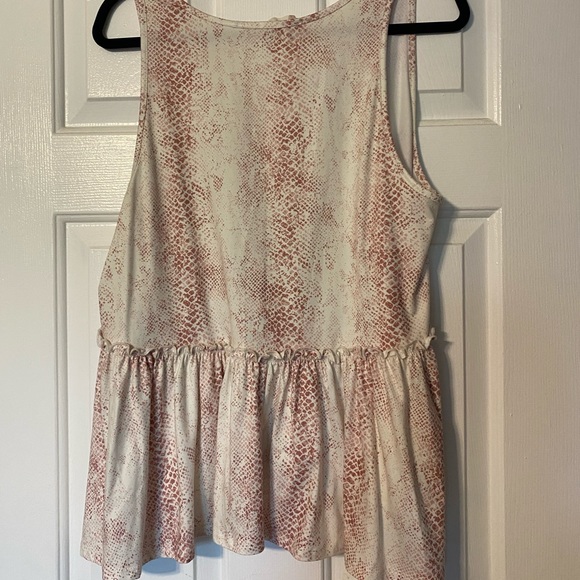 Altar’d state medium snakeskin pastel tank top - Picture 3 of 9